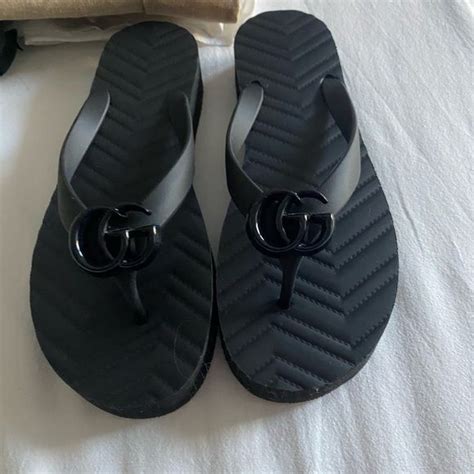 gucci dupe flip flops|gucci platform flip flops.